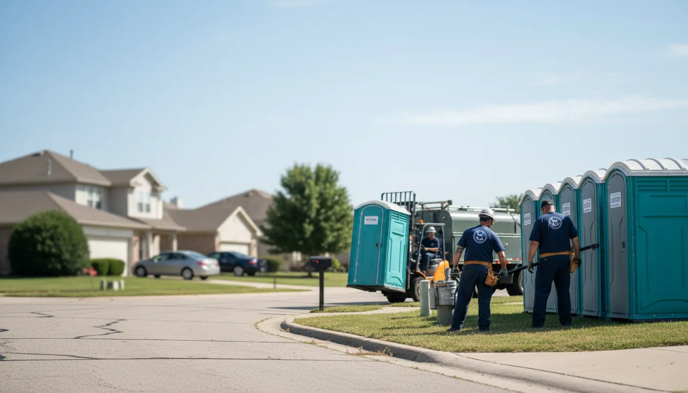Porta Potty Rental in White Pigeon, MI near me